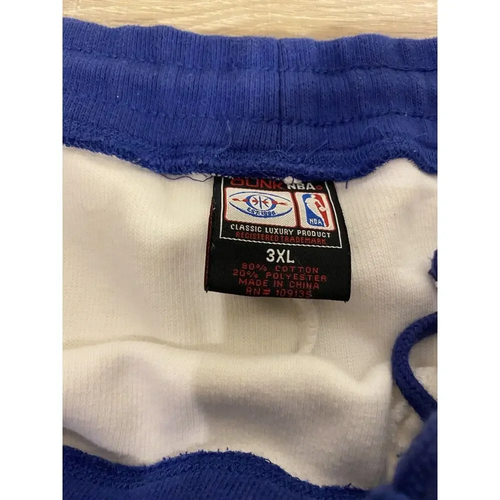 Vintage Los Angeles Clippers NBA Embroidered Sweatpants 3XL Blue White Red 90s
